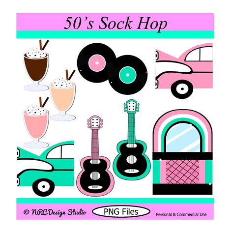 Free Sock Hop Clip Art Clipart Best