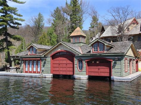 Muskoka Lakeside Country Estate With Boathouse Idesignarch Interior