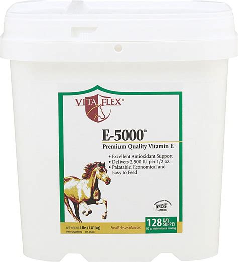 We will certainly consider your respond on best vitamin supplement for horses answer in order to fix it. E-5000 Premium Vitamin E Supplement For Horses | Wellness ...