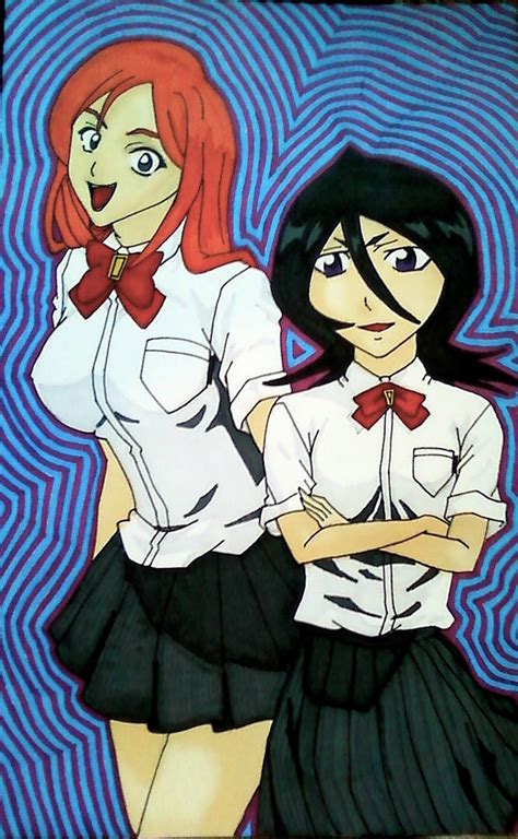 Go Ichigo Orihime And Rukia By Mento123 On Deviantart