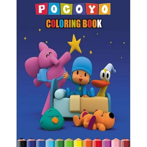 Pocoyo Coloring Book Great Coloring Book For Fans Of Pocoyo With