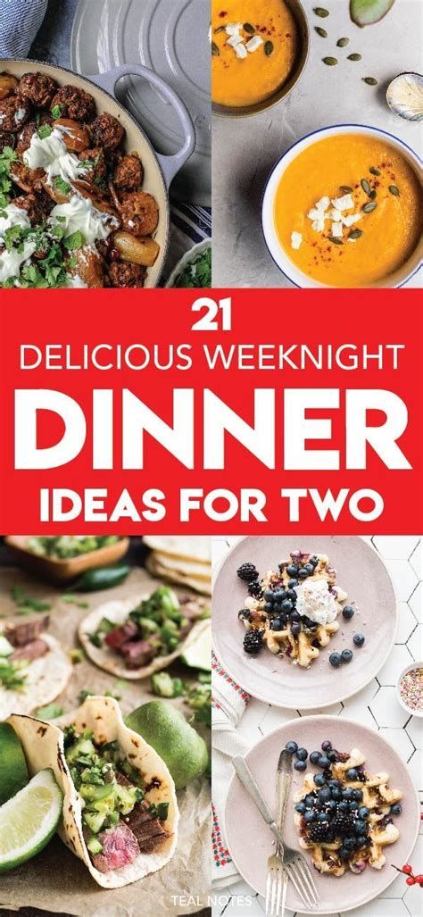 31 Dinner Ideas For Two: What Should I Make For Dinner ...