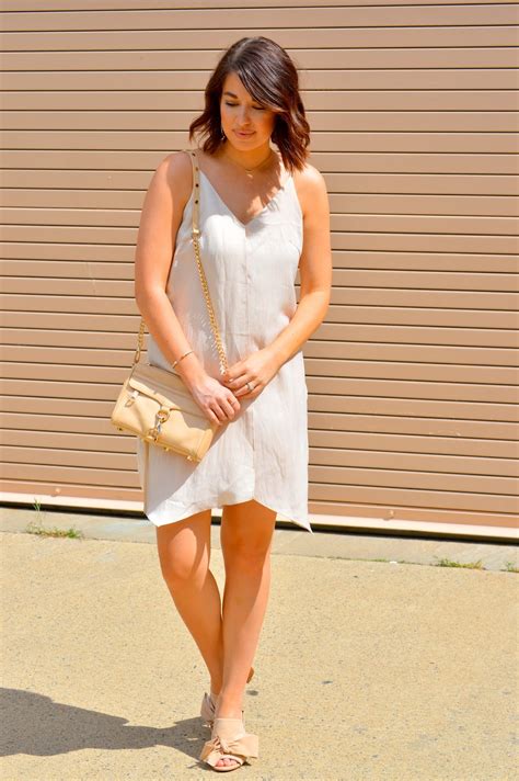 Rosy Outlook Styling A Slip Dress Fashion Frenzy Link Up