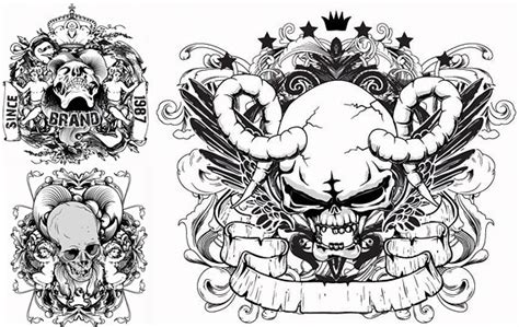 91,000+ vectors, stock photos & psd files. Skull free vector download (722 Free vector) for ...