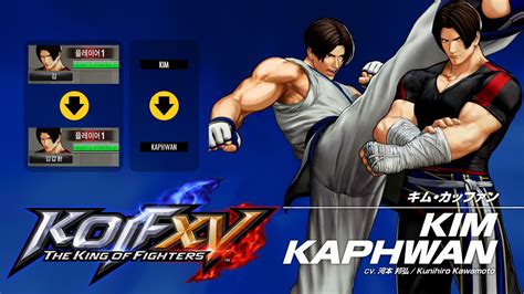 Correct Kim Kaphwan The King Of Fighters Xv Mods