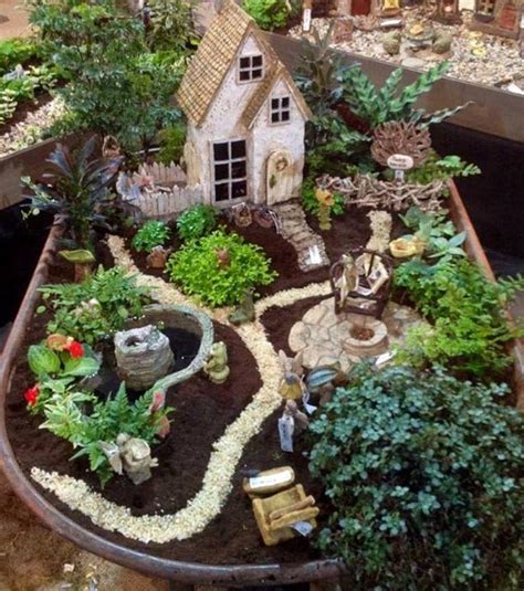 Amazing Miniature Garden Designs To Create A Tiny Realistic Landscape