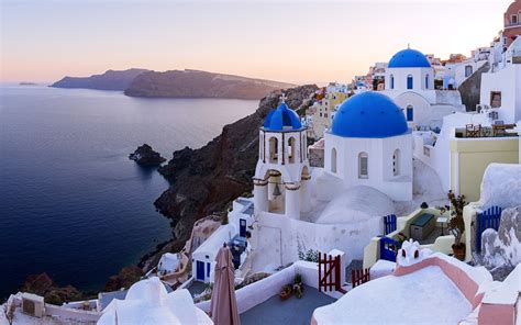 Greece Aegean Santorini Island Europe Travel Pphotography Wallpaper