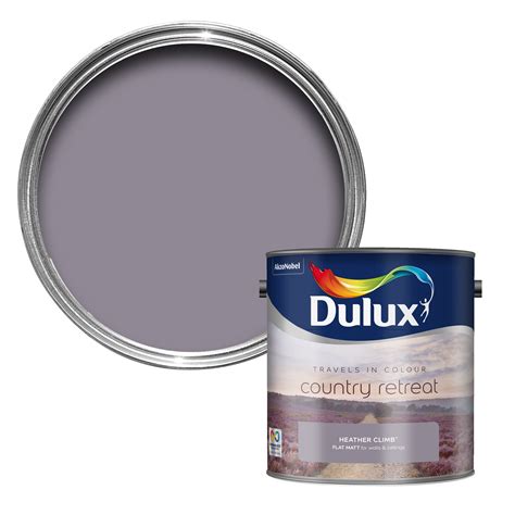 Dulux Travels In Colour Heather Climb Purple Flatt Matt Emulsion Paint
