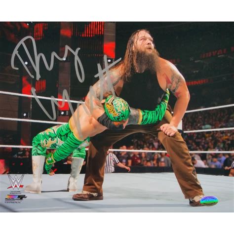 Bray Wyatt Signed WWE 8x10 Photo SI COA Pristine Auction