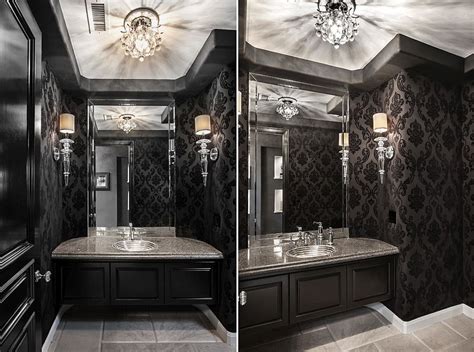 Always On Trend 20 Powder Rooms In Black And White