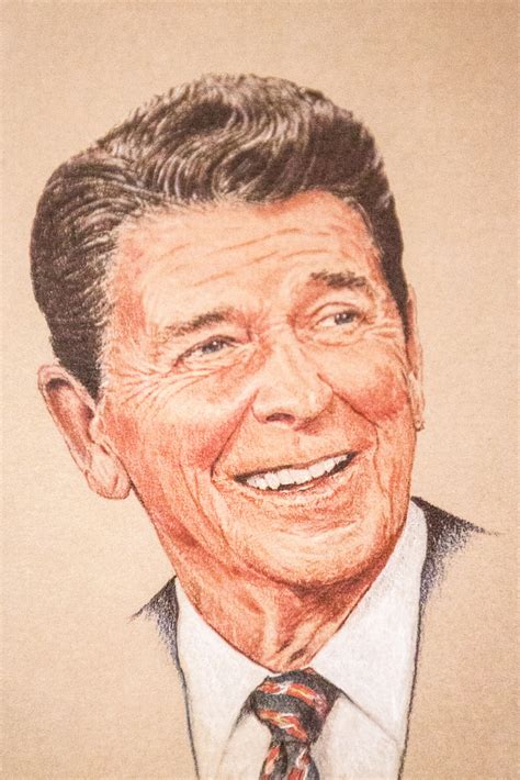 Ronald Reagan Sketch At Explore Collection Of