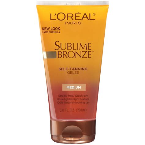 Loreal Sublime Bronze Self Tanning Gelee Body Medium And Deep 5 Fl Oz