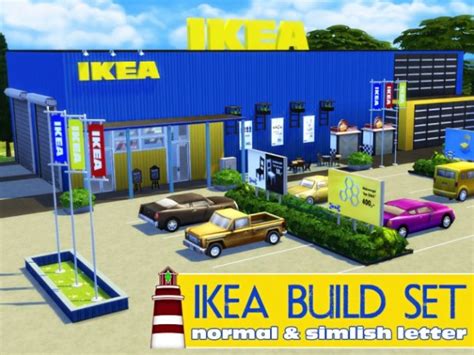 Akisima Sims Blog Ikea Build Set • Sims 4 Downloads