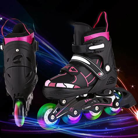 Adjustable Inline Skates Roller Blades Adult Size 8 105