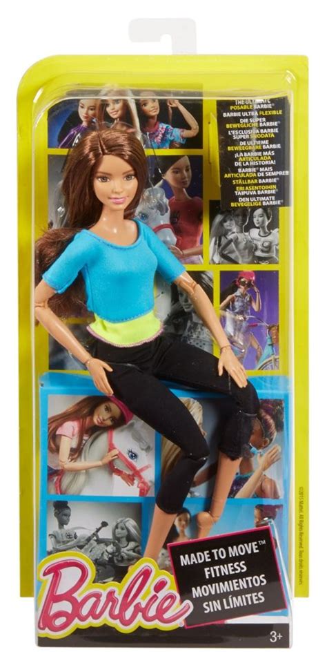 Barbie Made To Move Barbie Doll Blue Top Barbie Collectibles