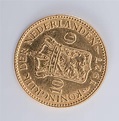Lot 29: 1927 Dutch 10 Guilders Gold Coin
