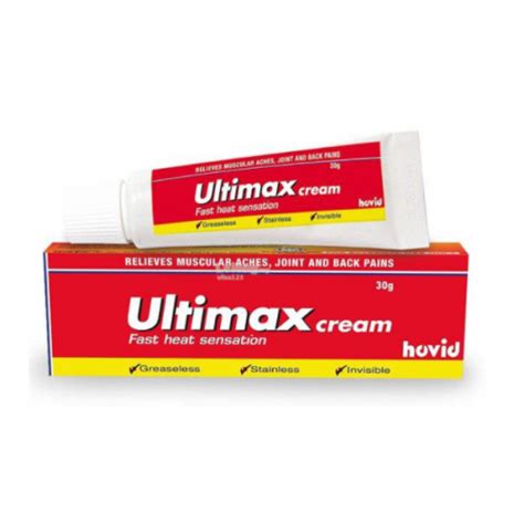 Hovid Ultimax Cream 30g Big Pharmacy