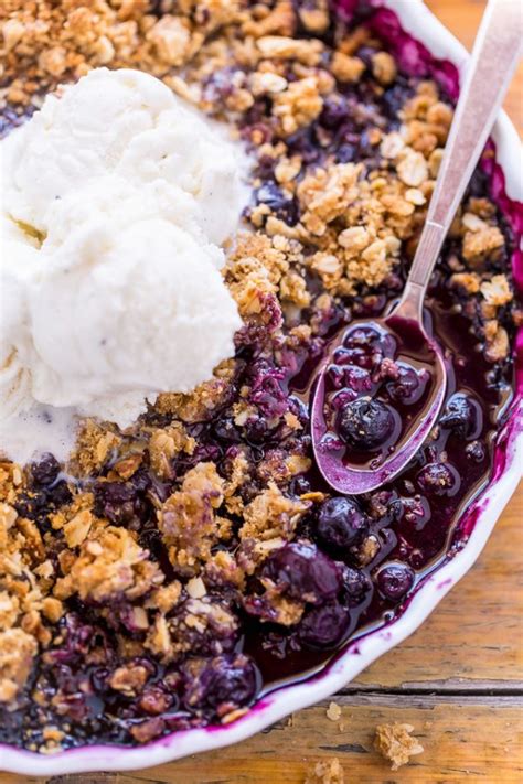 The Best Blueberry Crisp Baker By Nature