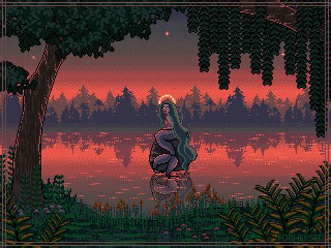 Forest Mermaid Mermay Pixels By Forheksed On Deviantart
