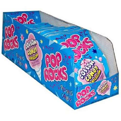Buy Product Of Pop Rocks Cotton Candy Count 24 033 Oz Sugar Candy