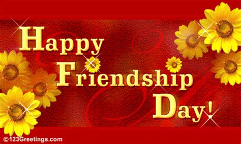 Find information about friendship day. Happy Friendship Day! Free Flowers eCards, Greeting Cards ...