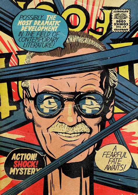 Artist Pays Tribute To Stan Lee By Illustrating Him As Marvel