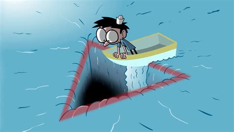 Bermuda triangle)‏ (المعروف أيضاً باسم مثلث الشيطان) هو منطقة جغرافية على شكل مثلث متساوي الأضلاع (نحو 1500 كيلومتر في كل ضلع) ومساحته حوالي مليون كم²، يقع في المحيط الأطلسي بين برمودا، وبورتوريكو، وفورت لودرديل (فلوريدا). هل مثلث برمودا خطير وغامض كما يشاع؟ - دخلك بتعرف؟