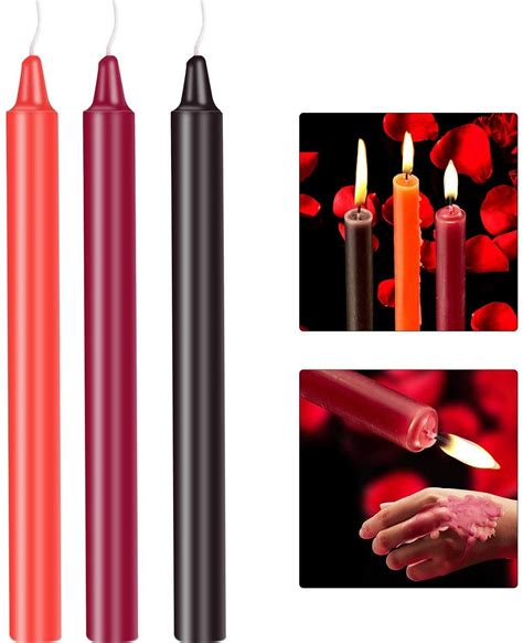 Erotic Low Temperature Sensual Hot Wax Drip Candle For Pleasure Fetish