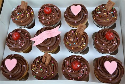 Check spelling or type a new query. Little Paper Cakes: Chocolate Happy Birthday 12 Cupcake ...