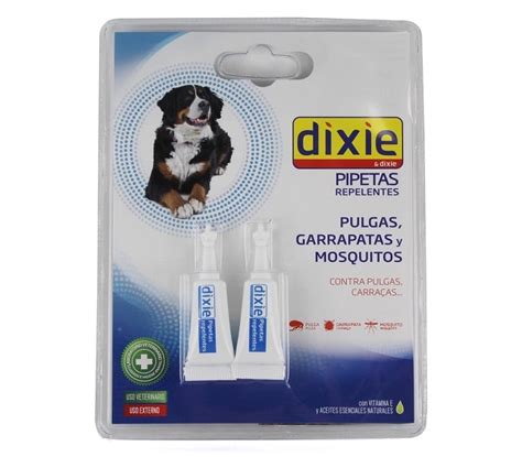 Pipetas Repelentes De Insectos Perro Dixie Pack X Ml