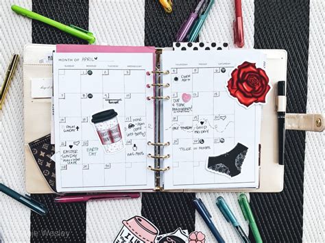 current-obsession-daily-folio-planner-weekends-with-the-wesleys-planner,-fashion-planner