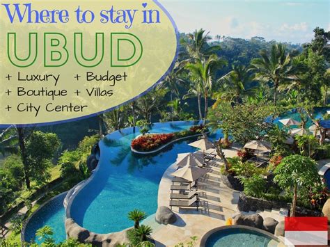 Where To Stay In Ubud Bali (luxury, boutique, budget, center