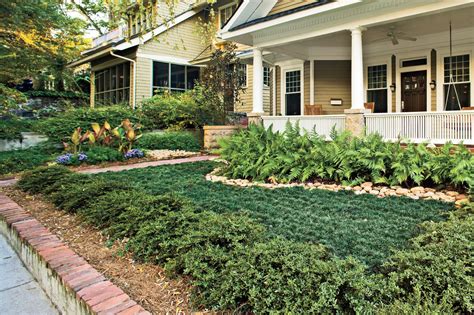 Grass areas slow rain and absorb it, allowing water to percolate into. Easy, No Mow Lawns - Southern Living