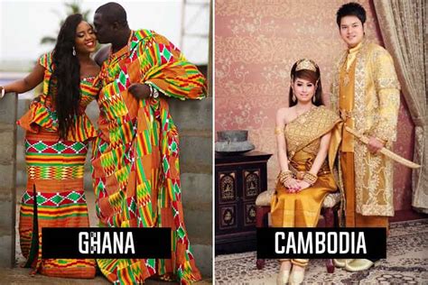 wedding dresses from around the world