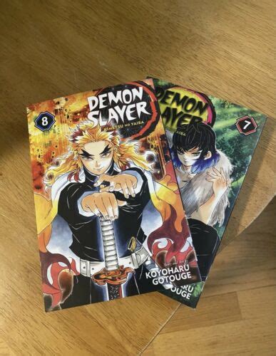 Demon Slayer Volume 7 8 Mint Ebay
