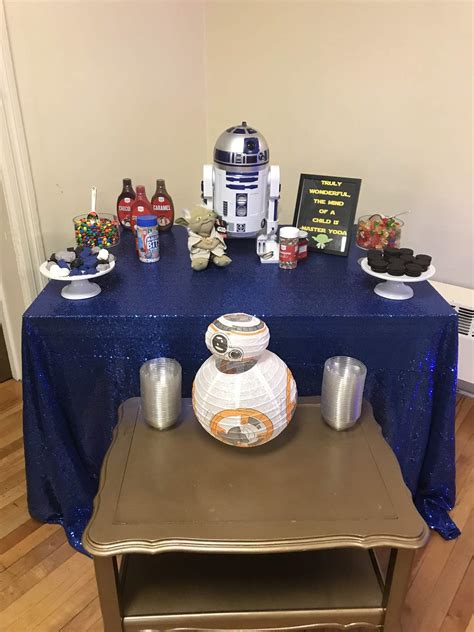 Star Wars Inspired Baby Shower Party Ideas Photo 1 Of 9 Catch My Party