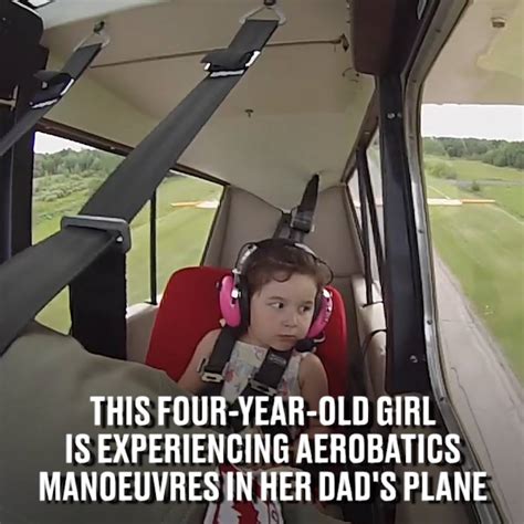 Dad Takes Daughter For Ride In A Plane This Is A Moment She Will