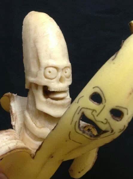 Just Look At This Sinister Banana Sculpture Boing Boing