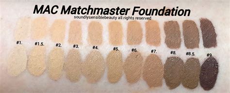 Mac Matchmaster Foundation Review And Swatches Of Shades