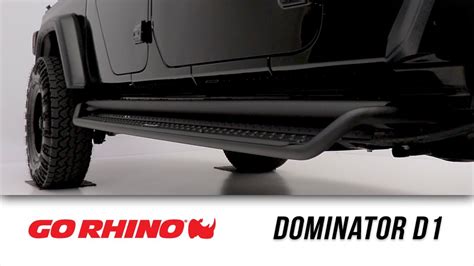 Go Rhino Dominator D1 Side Steps Features And Review Youtube