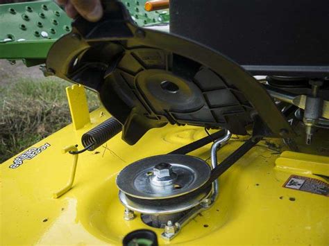 Learn How To Replace The Deck Belt On A John Deere G110 Step By Step
