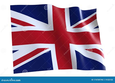 Union Jack Flag Of The United Kingdom And European Union Flag Shape Of