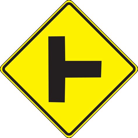 Highway Intersection Sign