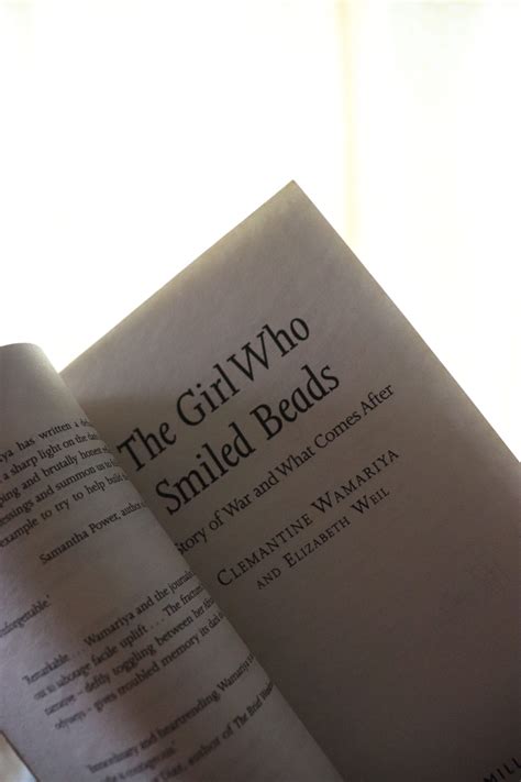 Book Review The Girl Who Smiled Beads Bookspied