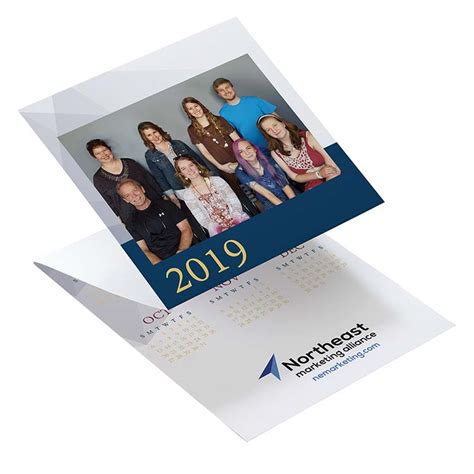 Custom Tri Fold Calendars Folding Calendar Cards