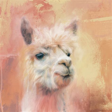 The Charismatic Alpaca Painting By Jai Johnson Pixels