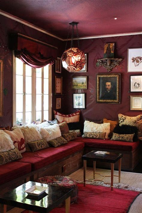 A Look Inside The Home Of Lighting Designer Marjorie Skouras Burgundy