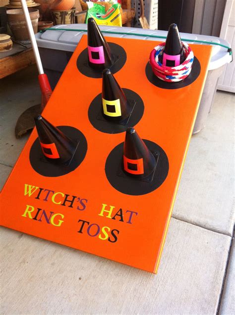 My Parents Made This Awesome Ring Toss Game For Halloween Halloween