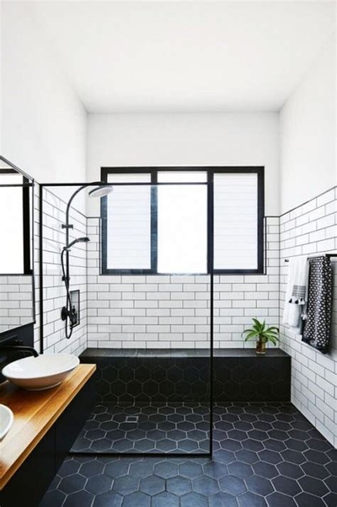 Looking for clever subway tile bathroom ideas? 27 Modern Subway Tiles Ideas For Bathrooms | ComfyDwelling.com