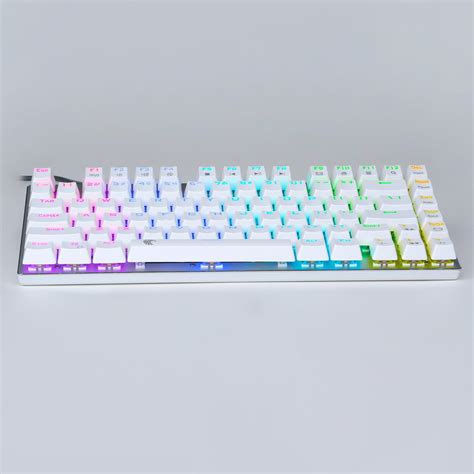 Huo Ji Z 88 Rgb Led Backlit Water Proof Mechanical Gaming Keyboard With